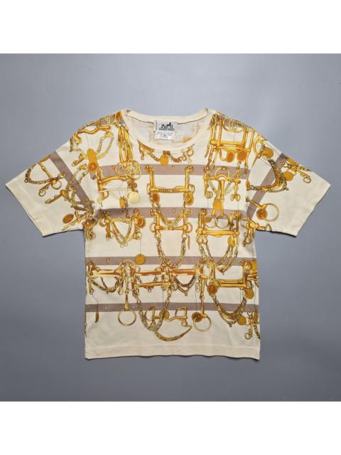 Hermès Hermes - 90s Mors et Filets T-Shirt