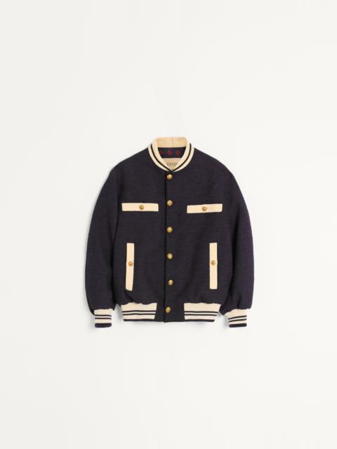 COTTON TWEED BOMBER
