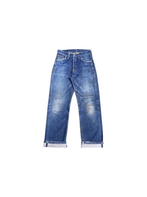 Levi's Vintage Levis 201 XX Selvedge Denim Big E Buckle Back