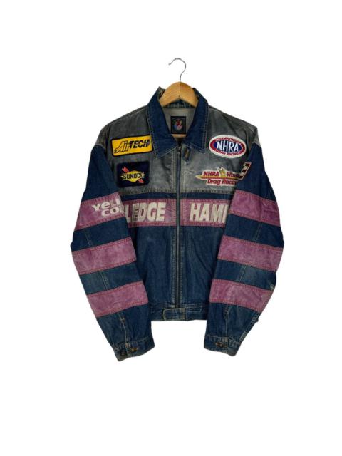 Sports Specialties - ☀️YELLOW CORN DEMIM SLEDGE HAMMER RACING TEAM JACKET
