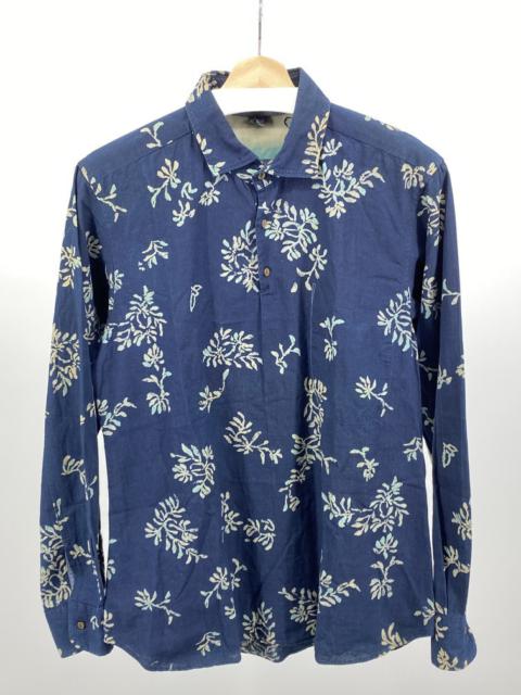 Other Designers 45rpm - Indigo Discharge Print Shirt