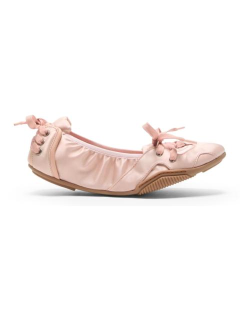 Acne Studios Lace-up satin shoes