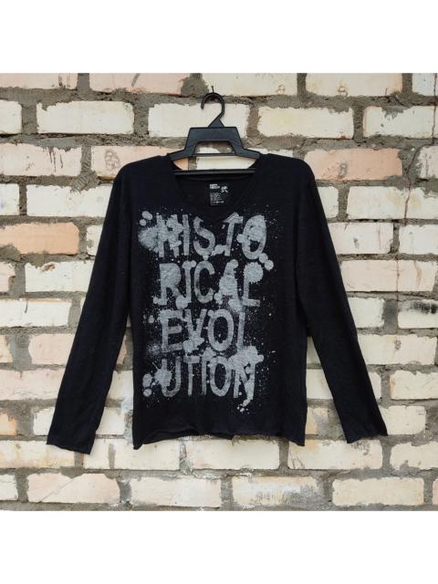 Other Designers Japanese Brand - PPFM Historical Evolution Long Sleeve V neck