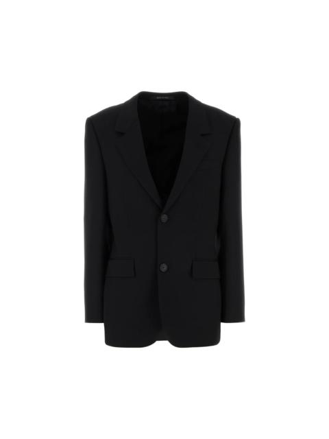 SAINT LAURENT SAINT LAURENT Embroidered Wool Blend Blazer New & Authentic