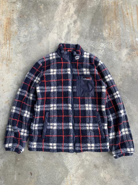 Other Designers Japanese Brand - JapaneseBrand BabyDoll Checkered Sherpa Fleece Jacket