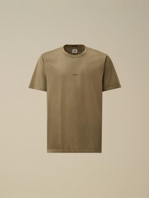C.P. Company Mercerized 70/2 Jersey Gasato Short Sleeve Logo T-Shirt