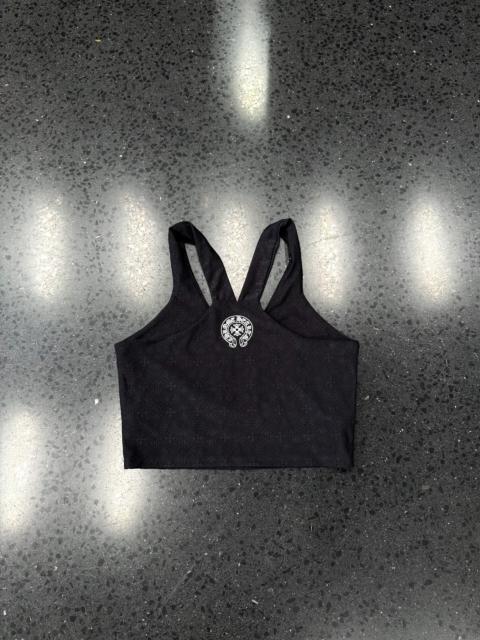 Chrome Hearts Chrome Hearts Black Horseshoe logo Sport Bra
