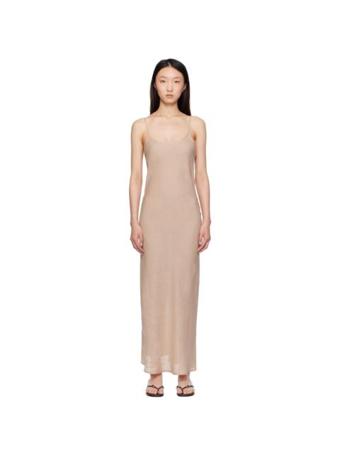 BASERANGE Beige Dydine Maxi Dress