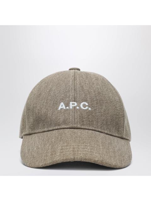 A.P.C. A.P.C. Charlie Baseball Cap Dark Brown Women
