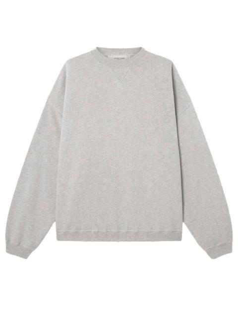 Golden Goose Felpa Unisex In Cotone Grigio Mélange Con Logo Women