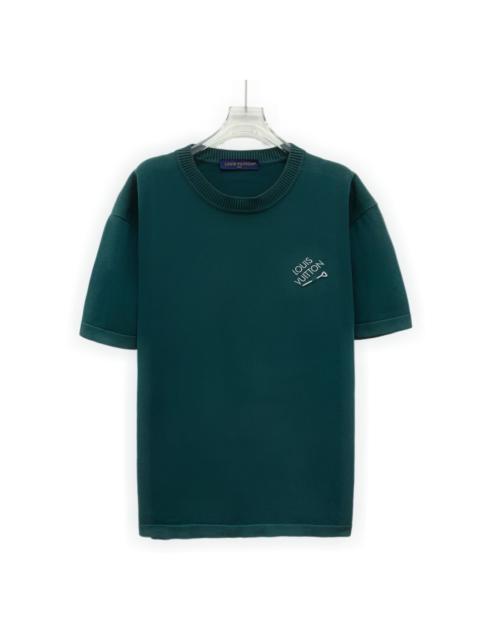 Louis Vuitton Louis Vuitton Green Cotton Top