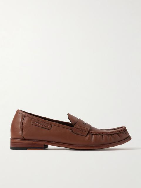 Grenson Simeon Leather Penny Loafers Brown