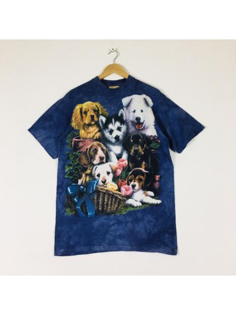 Other Designers Vintage Dogs By The Mountain Dye Tee