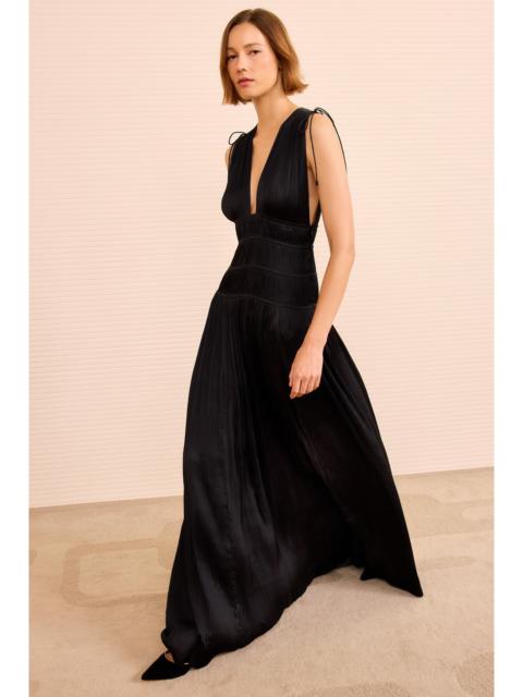 ULLA JOHNSON Tasneem Deep V Gown