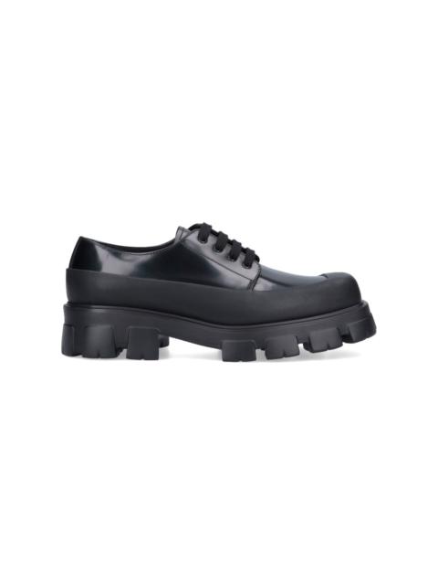 Prada BRUSHED LEATHER DERBY