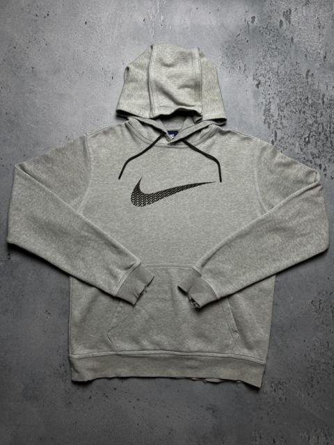 Nike Nike boxy fit vintage hoodie center swoosh logo spellout y2k