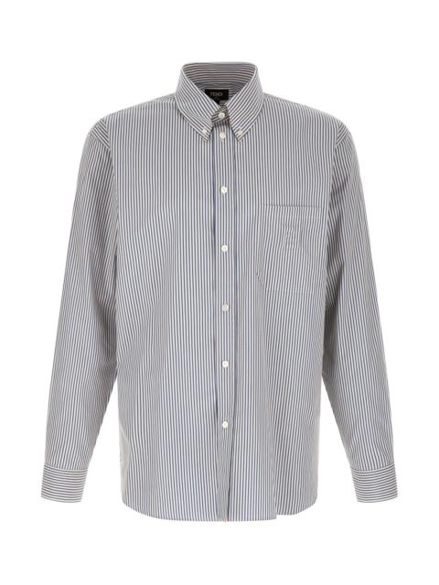 FENDI Striped button-down shirt