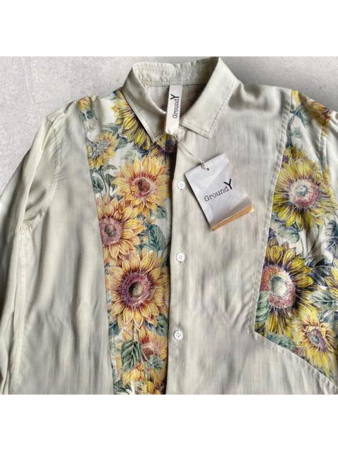Yohji Yamamoto Ground Y AW23 Sunflower Shirt