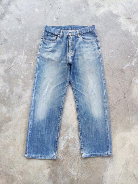 Vintage Japanese Brand Distress Faded Denim W31