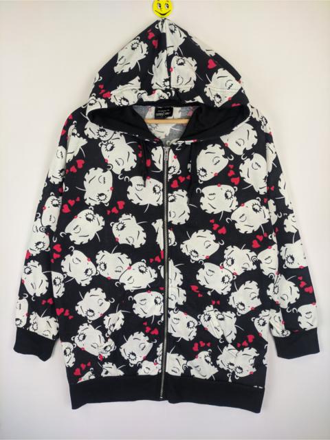 Other Designers Japanese Brand - Steals🔥Betty Boop Hoodie Zip Up Fullprint