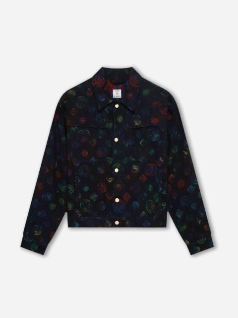 CASABLANCA HEATMAP DENIM JACKETS