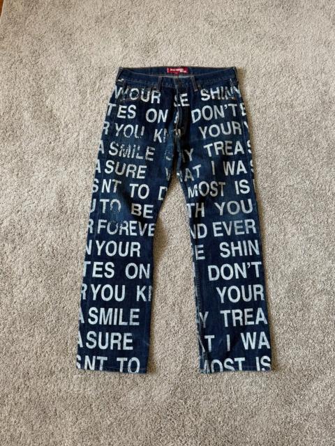 Junya Watanabe MAN Comme des Garcons × Junya Watanabe × Levi's Junya/CDG/Levi Poem Jeans
