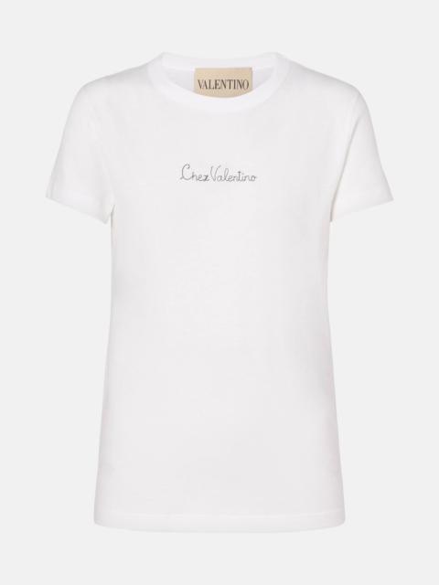 Valentino Chez Valentino cotton jersey T-shirt