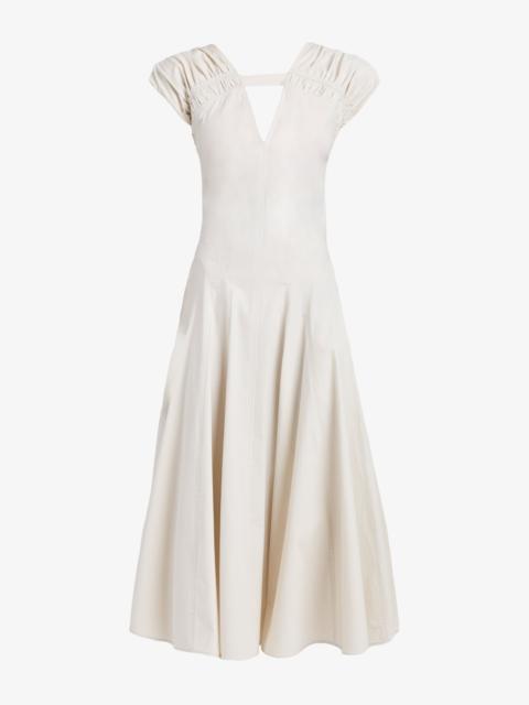 Proenza Schouler Manoela Dress in Eco Light Compact Poplin