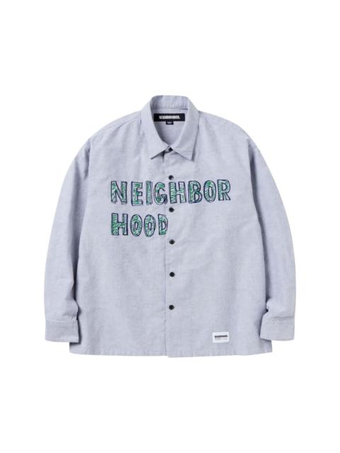 NEIGHBORHOOD logo-embroidered shirt