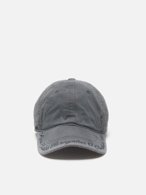 Acne Studios Logo cap - Asphalt grey