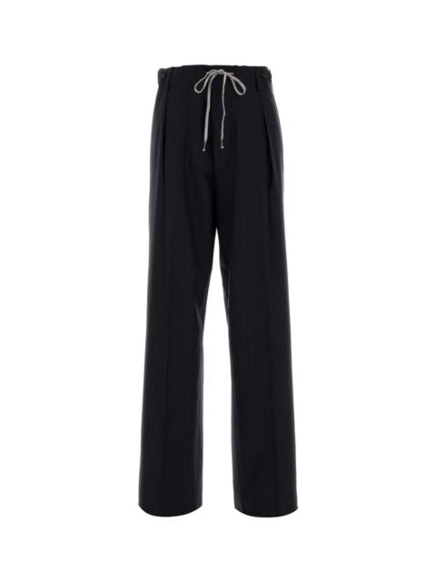 Maison Margiela Maison Margiela Women Embroidered Wool Palazzo Pant