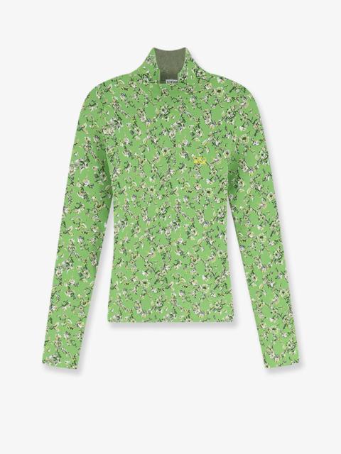 Loewe Loewe Women Viscose Blend Top With Floral Motif