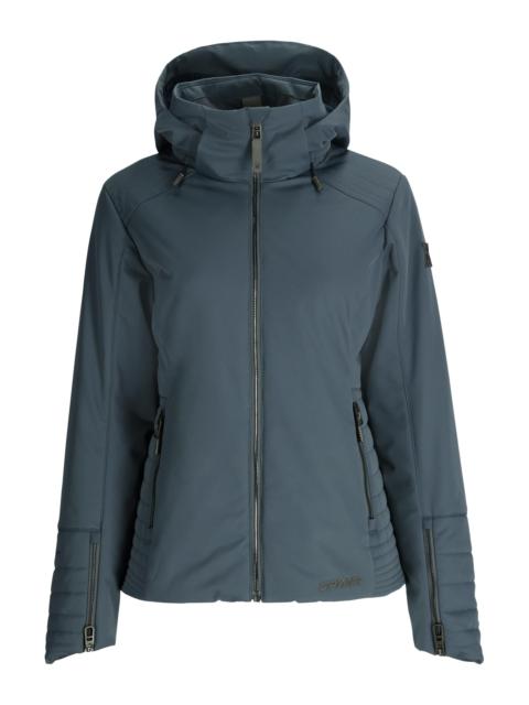 SPYDER Womens Schatzi Jacket- Slate Blue