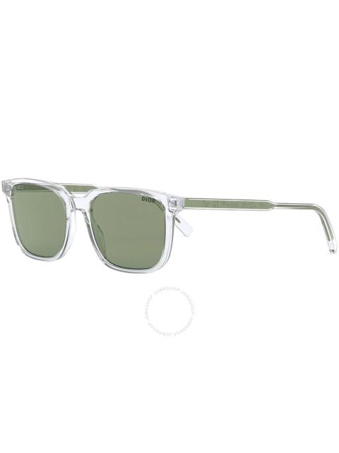 Dior Dior INDIOR S1I Green Square Men's Sunglasses DM40104I 26N 54