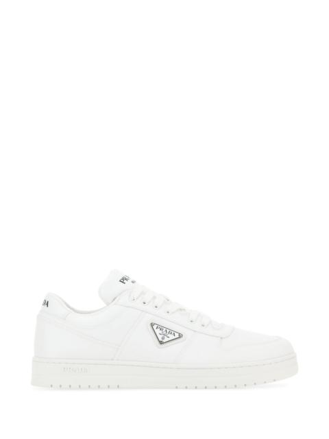 Prada Prada Men White Re-Nylon Sneakers