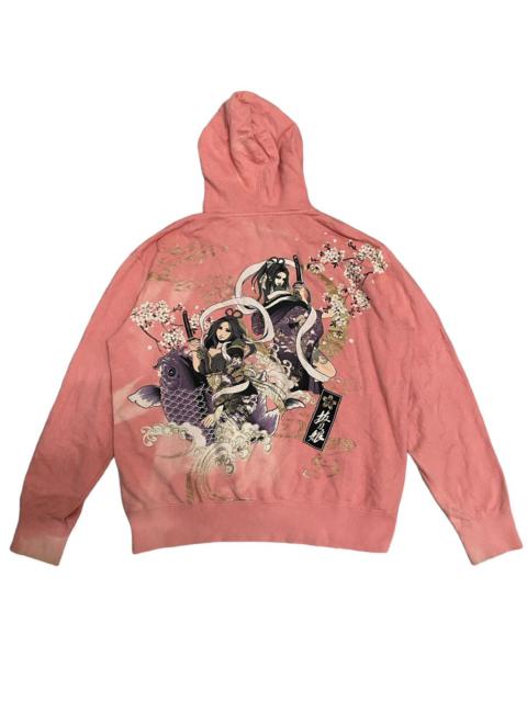 Vintage Divine Retribution Traditional Japanese Hoodie