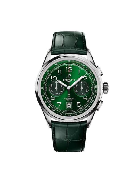 BREITLING Breitling Premier B01 Chronograph Automatic Green Dial Men's Watch AB0145371L1P2