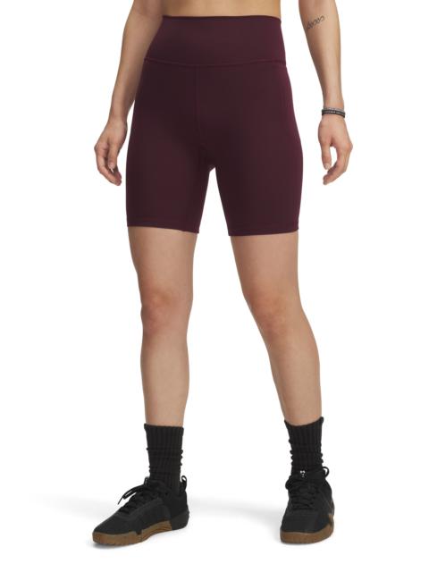 Under Armour Under Armour Meridian Bike Shorts in Dark Maroon //Dark Maroon at Nordstrom