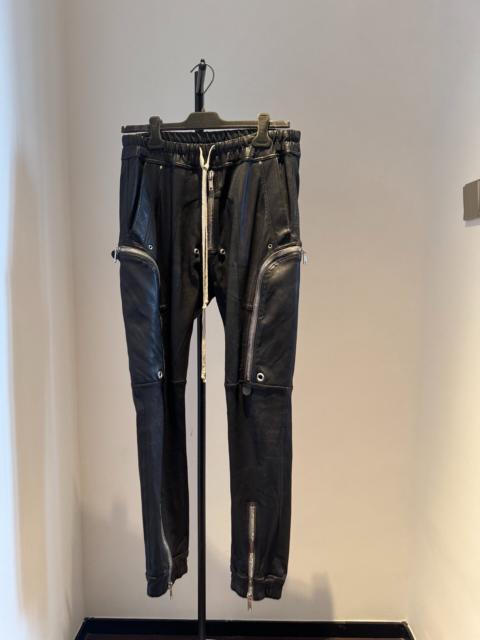 Rick Owens Rick Owens Five-Zip Lambskin Barcus Pants