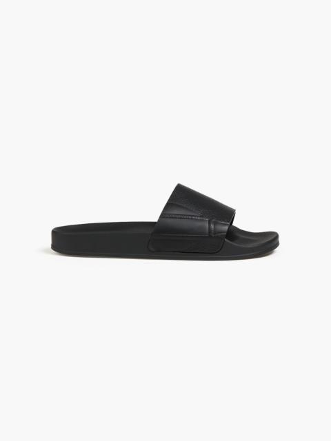 FRESCOBOL CARIOCA Humberto pebbled-leather slides
