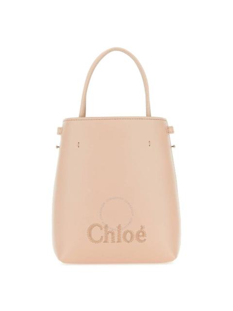 Chloé Chloe Micro Chloe Sense Leather Tote Bag