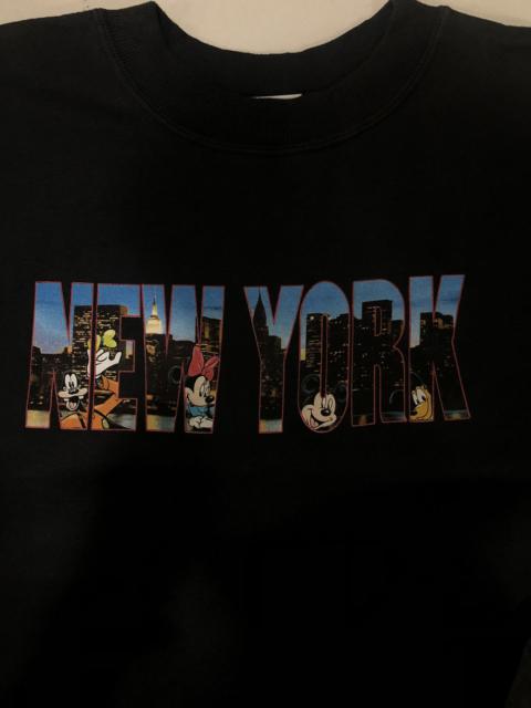 Other Designers Mickey Mouse - DISNEY MICKEY MOUSE SHIRT WITH SPELL OUT LOGO NEW YORK