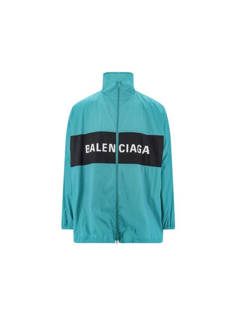 BALENCIAGA Balenciaga Windbreaker Logo Jacket Men