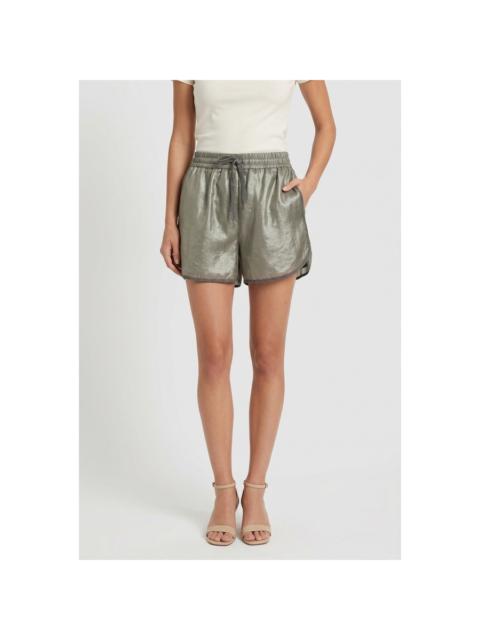 Brunello Cucinelli Brunello Cucinelli Wometallic Grey Casual Shorts