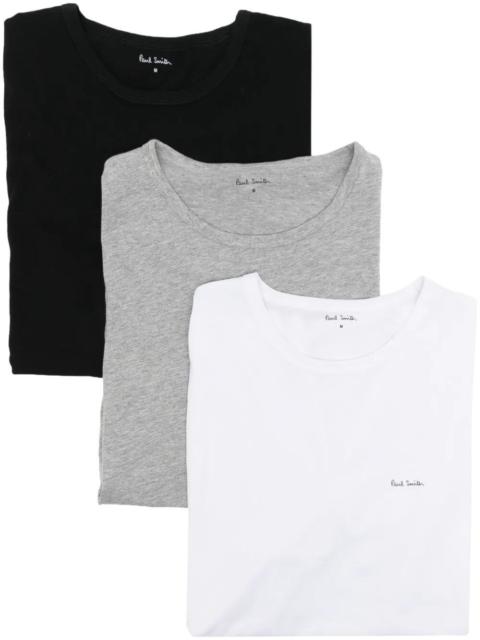 Paul Smith Introducing the 'MEN T SHIRT 3 PACK' from the esteemed brand PAUL SMITH, a refined selection in the 