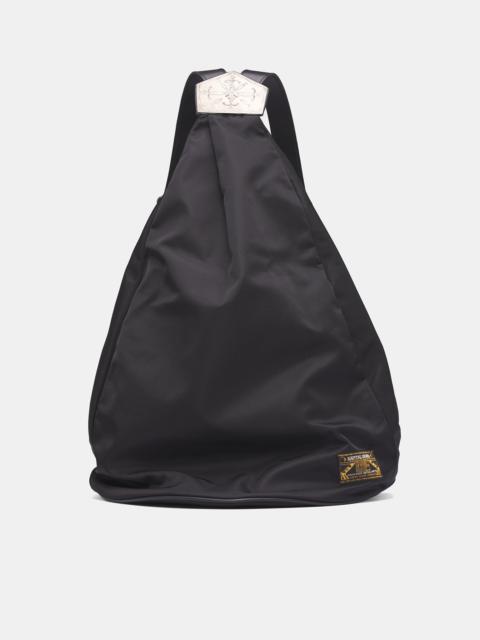Kapital Black Nylon & Leather Medicine Bag