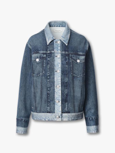 rag & bone Miramar Oversized Combo Trucker Jacket
Cotton Terry