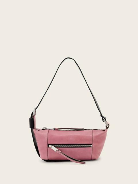 ALLSAINTS VEGA MINI LEATHER SHOULDER BAG