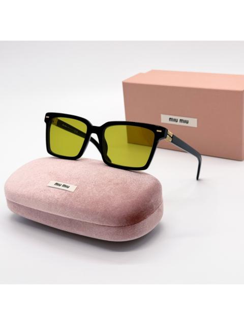 Miu Miu NEW MIU MIU SMU 13Z 16K07O SQUARE SUNGLASSES MU13ZS 16K07O