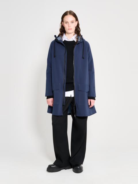 Stutterheim Stutterheim Mosebacke Patch Raincoat in Navy at Nordstrom